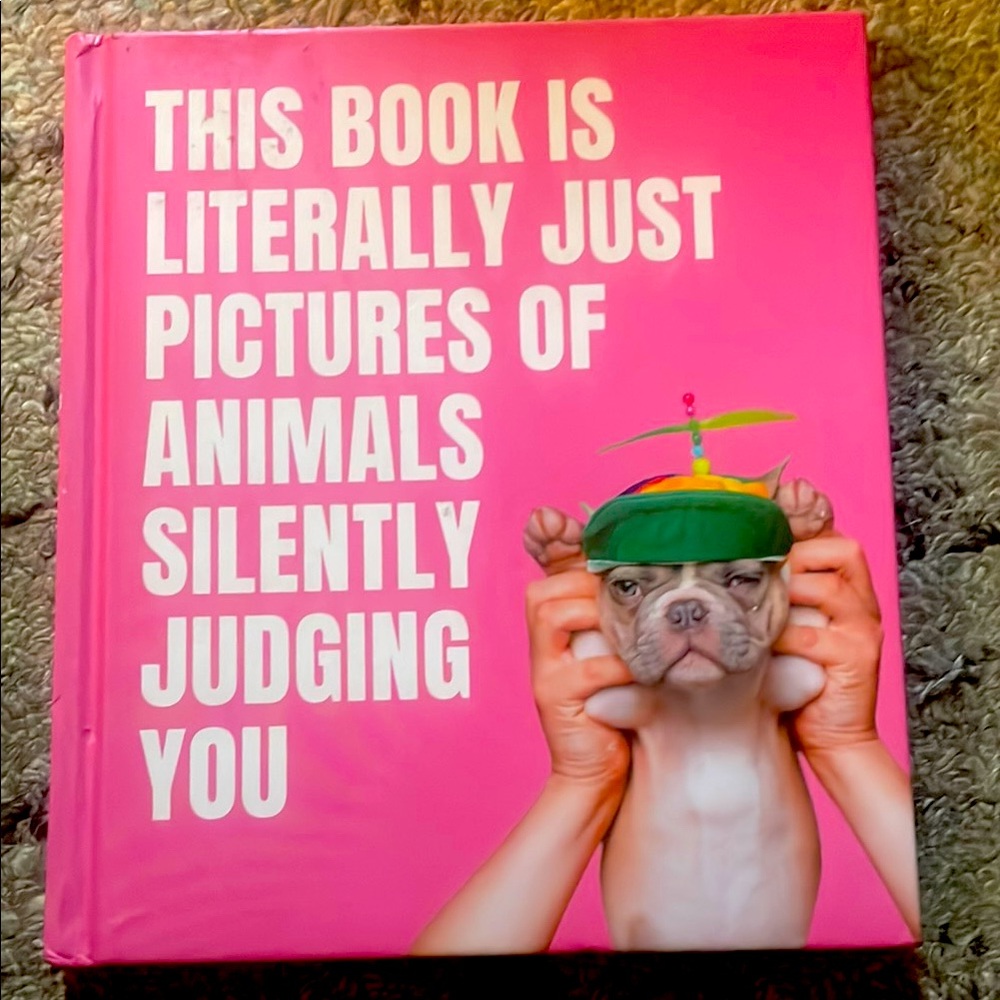 Pink Animal Photo Book